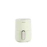 CREATE/FRYER AIR/Freidora de aire sin aceite 1,5L verde/Cesta antiadherente, selector de...