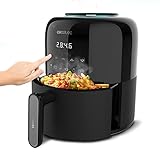 Cecotec Freidora de Aire sin Aceite de 2,5L - Air Fryer - Cecofry Pixel 2500 Touch. 1200W,...