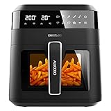 Cecotec Freidora sin Aceite 6 L de Aire Cecofry Experience Window 6000. 1300 W,...