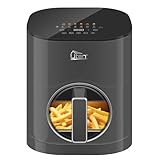 Uten Freidora de Aire, Air Fryer Doble Resistencia 2000 W, Freidora Sin Aceite Con Ventana...