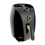 Cecotec Freidora de Aire sin Aceite de 1,5 L Cecofry Compact Rapid Black Air Fryer. 900 W,...