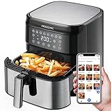 proscenic T21 Freidora sin Aceite, Freidora de Aire 5.5L, Compatible con App y Alexa,...