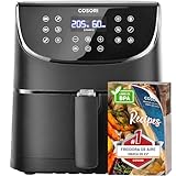 COSORI Freidora de Aire Duradera 5.5 L Air Fryer 1700W, Tecnología Rapid Air, 55% Menos...