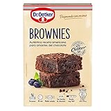 DR. OETKER - Estuche con Preparado en Polvo para Hacer Brownies 450g y Molde Listo para...