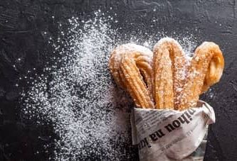 receta churros caseros en airfyer