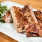 costillas freidora de aire