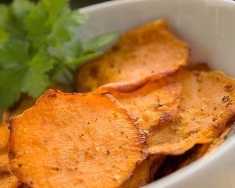 chips de boniato en freidora de aire (airfryer)