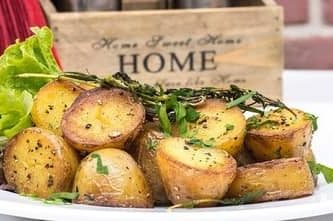 patatas asadas en freidora de aire tiempo