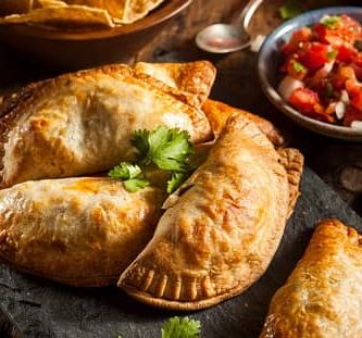 empanadillas de atún en freidora de aire