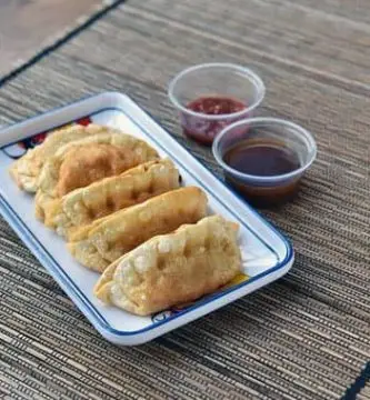 Gyozas en freidora de aire